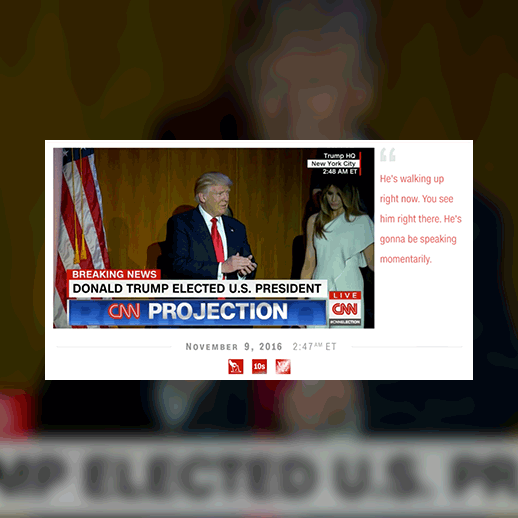 CNN Projects Trump will Win asset