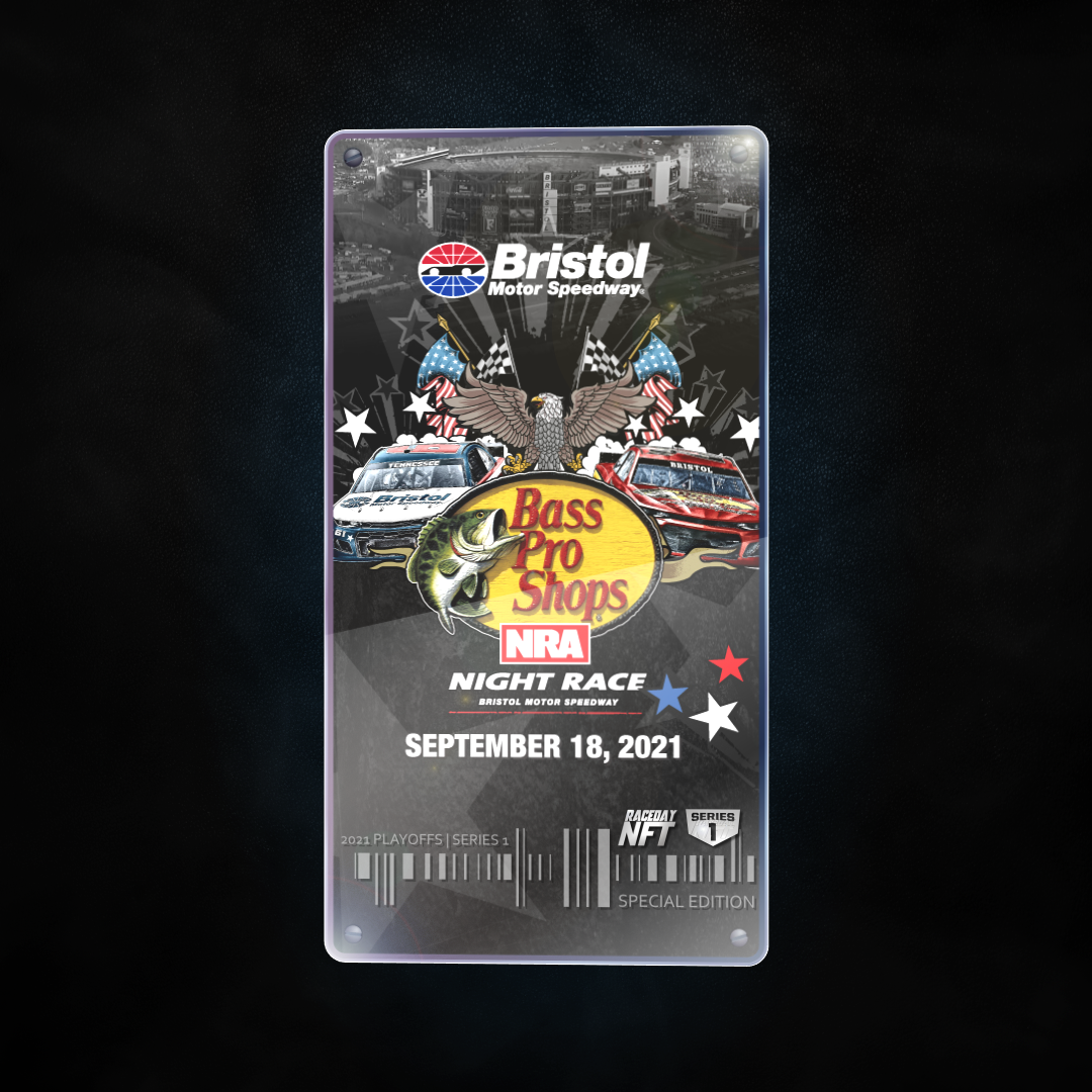 Commemorative Ticket: 2021 Bass Pro Shops NRA Night Race (Common)