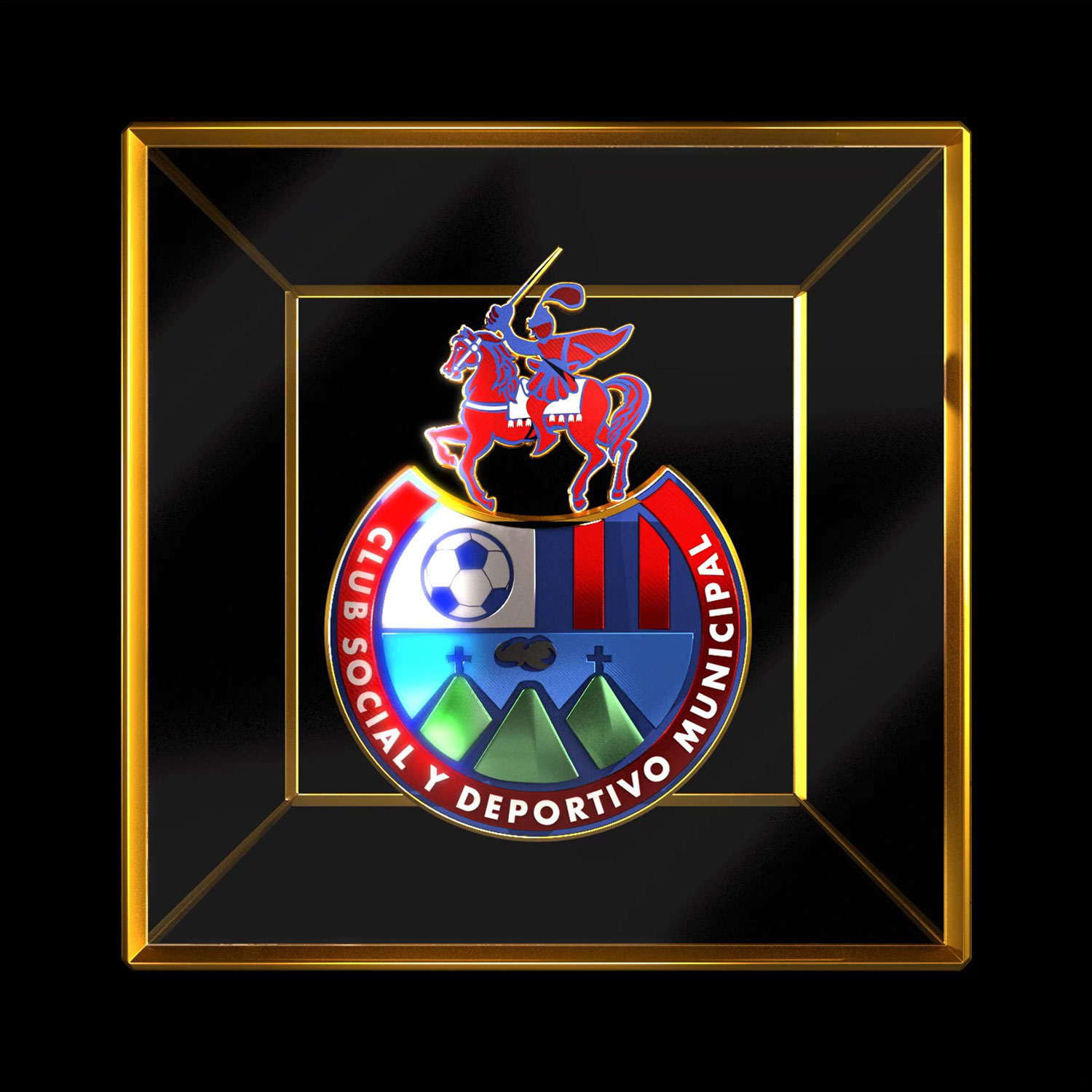 CSD Municipal - Logotipo Oficial Gold Edition asset