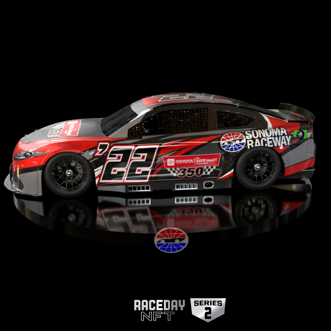 Sonoma Raceway Virtual Die-cast asset