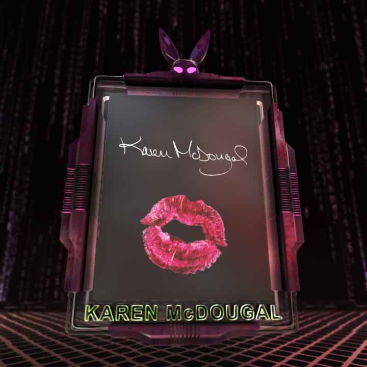 1297 Karen McDougal Uncommon Lip Print asset