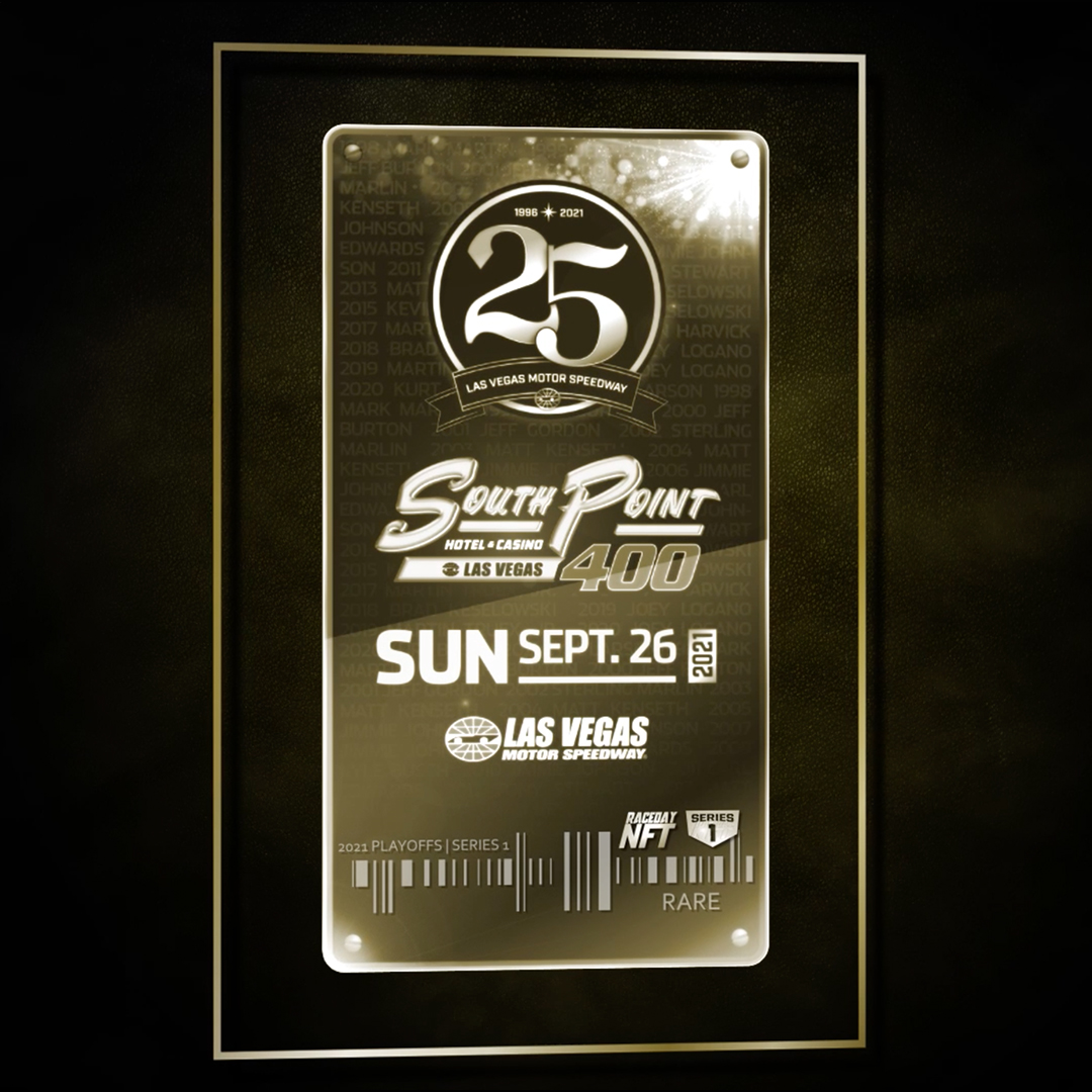 Commemorative Ticket: 2021 South Point 400 (Rare)