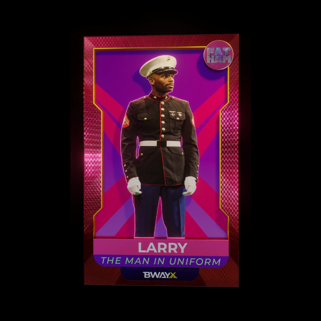 Meet the Hamily Collection - Larry, the Man in Uniform asset